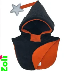 Capuchon enfant Zoli - Anthracite / Orange