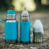 Capuchons de voyage - lot de 2 - Pura - Mousse et Menthe