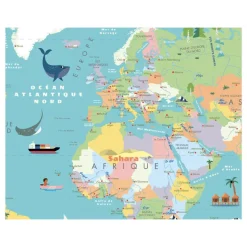 Carte du monde magnétique - Vilac