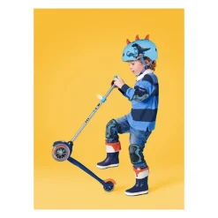 Casque bol enfant Micro - 4-12ans (52 - 56 cm ) - Dino 3D