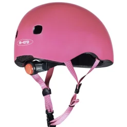 Casque bol enfant Micro - 3-6 ans (48 - 53 cm ) - Rose Framboise Brillant