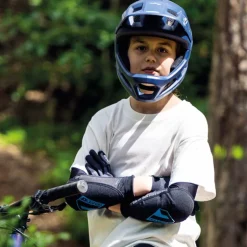 Casque intégral VTT Enfant - YouDrop FF - Abus - Silver