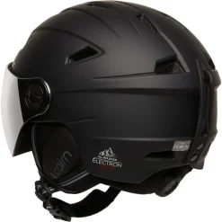 Casque ski visière enfant Android Visor J - Cairn - Mat Black