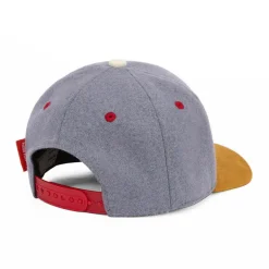 Casquette enfant en feutrine et daim - Hello Hossy - Melton Grey