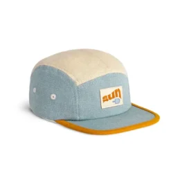 Casquette enfant five panel anti-UV - KietLa - Sun Denim