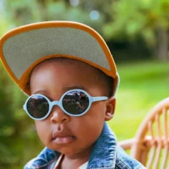 Casquette enfant five panel anti-UV - KietLa - Sun Denim