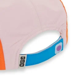 Casquette enfant five panel anti-UV - KietLa - Rose Love