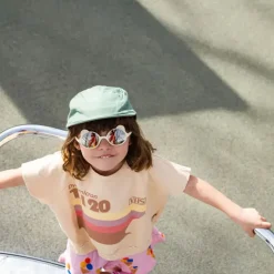Casquette enfant five panel anti-UV - KietLa - Vert