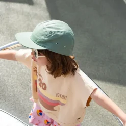 Casquette enfant five panel anti-UV - KietLa - Vert