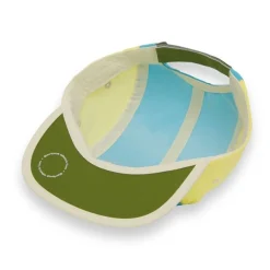 Casquette enfant five panel anti-UV - KietLa - Bleu Arc En Ciel