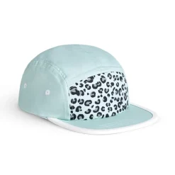 Casquette enfant five panel anti-UV - KietLa - Leopard Vert