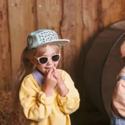 Casquette enfant five panel anti-UV - KietLa - Leopard Vert