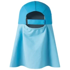 Casquette enfant protège-nuque Bimini - Buff - Solid Azure