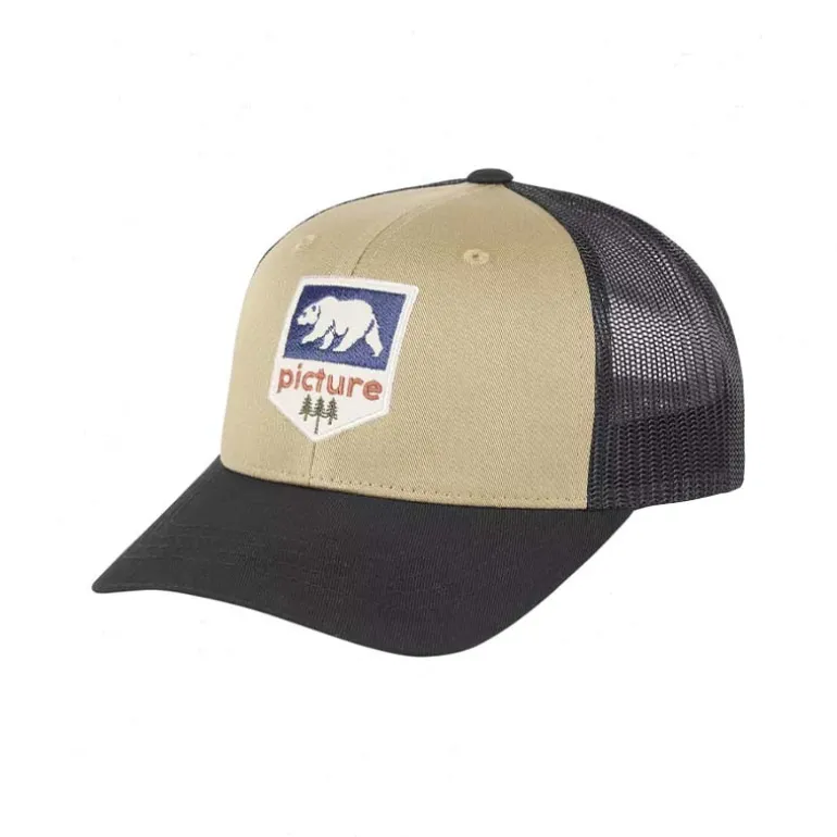 Casquette enfant - Tomal kids cap - Picture Organic Clothing - Dark Stone
