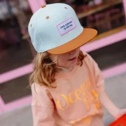 Casquette Hello Hossy - Mini Water Green