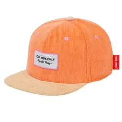 Casquette hiver enfant en velours - Hello Hossy - Sweet Mandarine
