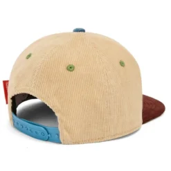 Casquette hiver enfant en velours - Hello Hossy - Sweet Almond