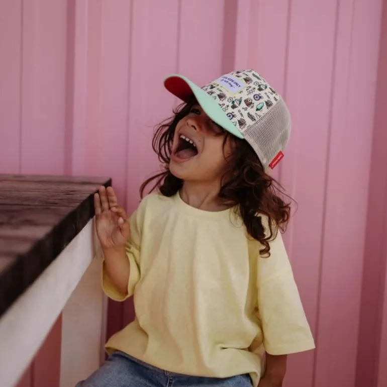 Casquette trucker Hello Hossy - Adventure
