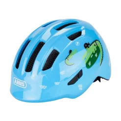 Casque vélo bébé - Abus Smiley 3.0 - Blue Croco