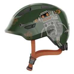 Casque vélo bébé - Abus Smiley 3.0 - Green Robot