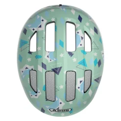 Casque vélo bébé - Abus Smiley 3.0 - Green Nordic