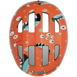 Casque vélo bébé - Abus Smiley 3.0 - Orange Monster