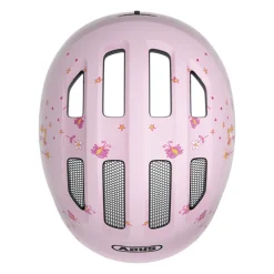Casque vélo bébé - Abus Smiley 3.0 - Rose Princesse