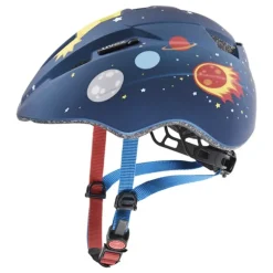 Casque vélo bébé - UVEX Kid 2 CC - Dark Blue Rocket Mat