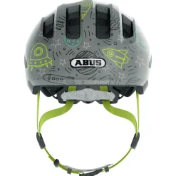 Casque vélo enfant avec éclairage - Abus Smiley 3.0 LED - Grey Space