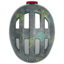 Casque vélo enfant avec éclairage - Abus Smiley 3.0 LED - Grey Space