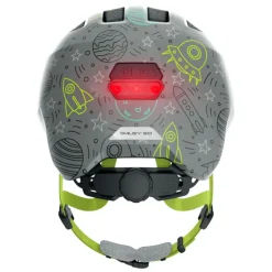 Casque vélo enfant avec éclairage - Abus Smiley 3.0 LED - Grey Space