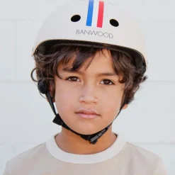 Casque vélo enfant Banwood - Crème