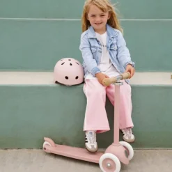 Casque Vélo Enfant Eco - Banwood - Dusty Rose