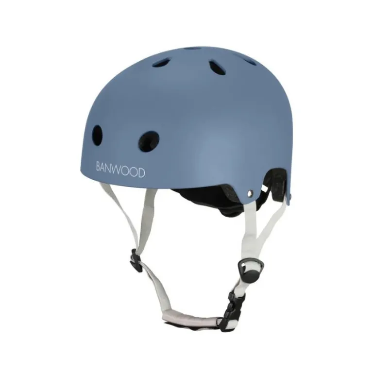 Casque Vélo Enfant Eco - Banwood - Deep sea