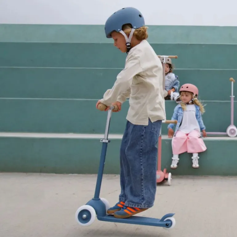 Casque Vélo Enfant Eco - Banwood - Deep sea
