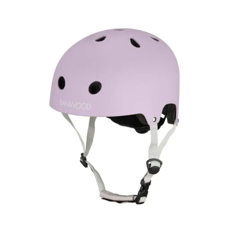 Casque Vélo Enfant Eco - Banwood - Lavande