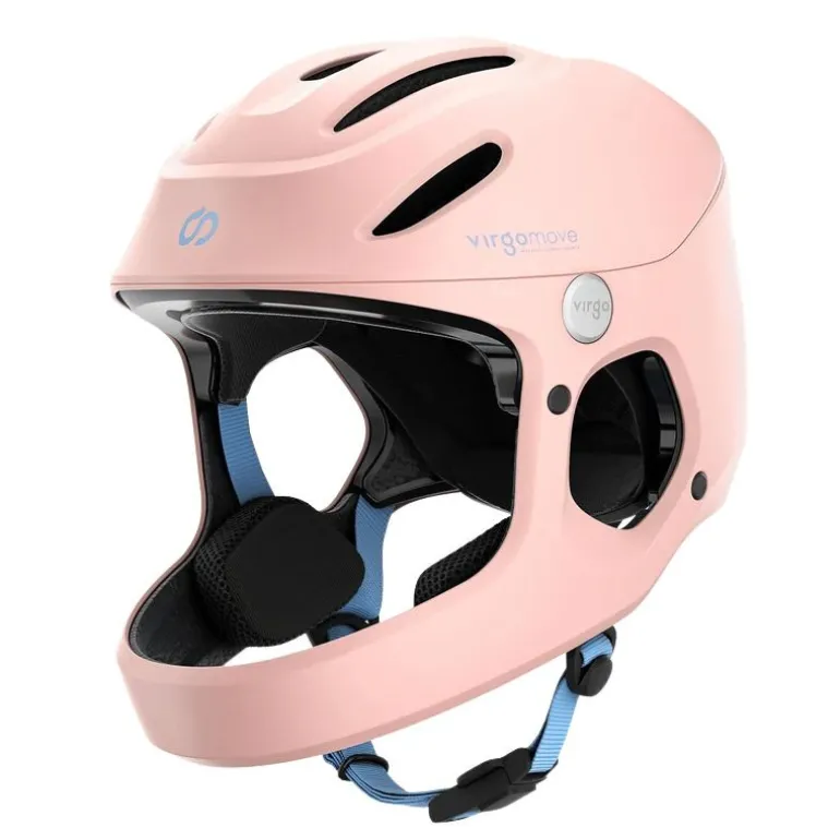 Casque vélo intégral enfant Virgo Kid - Virgomove - Rose