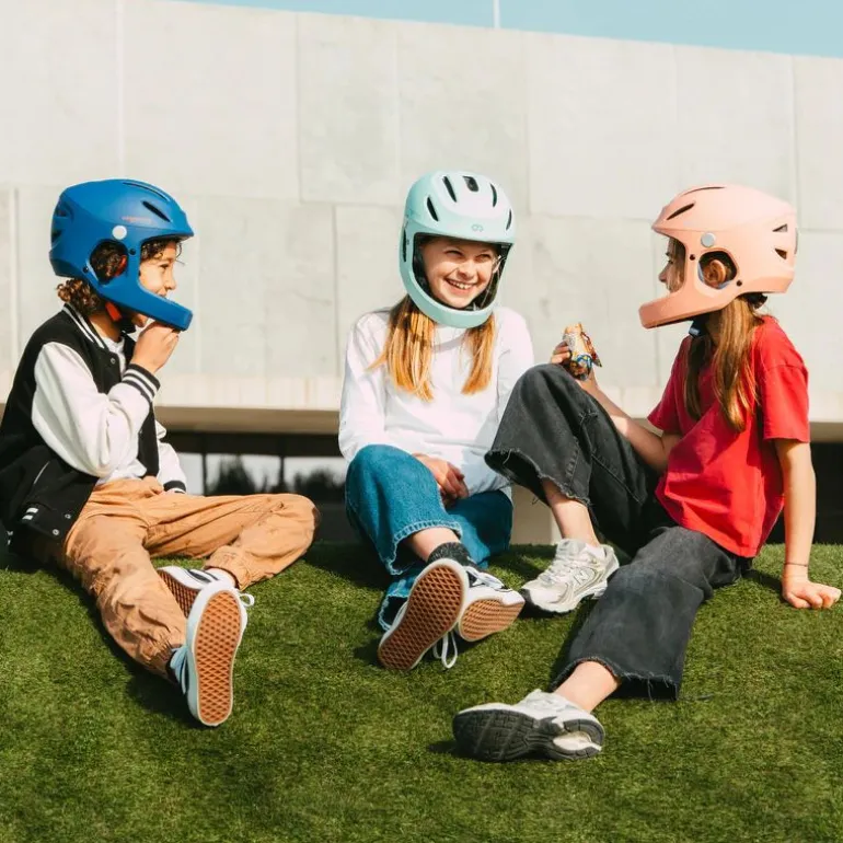 Casque vélo intégral enfant Virgo Kid - Virgomove - Rose