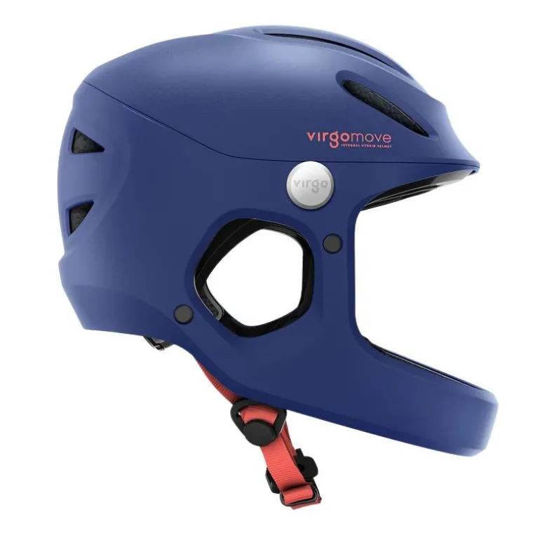 Casque vélo intégral enfant Virgo Kid - Virgomove - Bleu