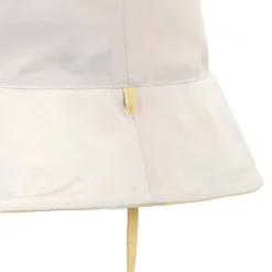 Chapeau anti-UV bébé réversible - Lassig - Bouée jaune pâle