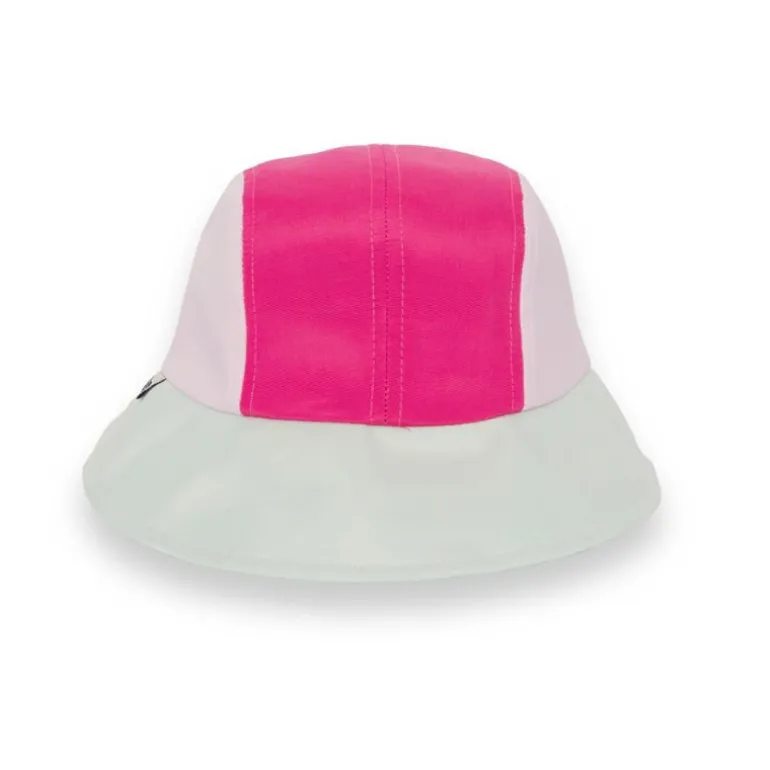 Chapeau Camper enfant anti-UV - KietLa - Ourson Framboise