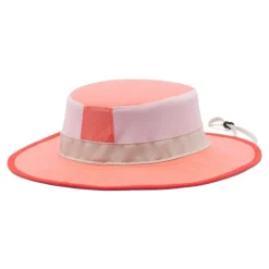 Chapeau de randonnée enfant - Bora Bora - Columbia - Dark Stone / Hot Coral / Satin Pink