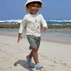 Chapeau protège-nuque anti-UV bébé - Lassig - Sky Blue