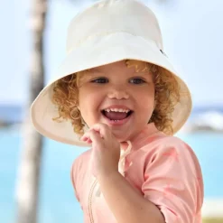 Chapeau protège-nuque anti-UV bébé - Lassig - Sky Blue