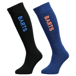 Chaussettes de ski enfant Basic - Barts : Lot de 2 paires - Black & Blue