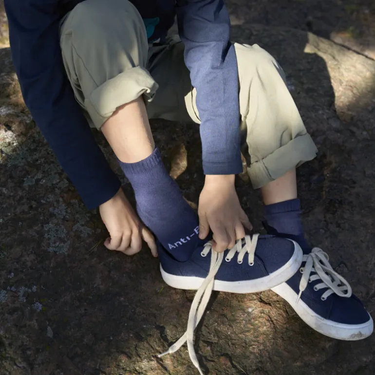 Chaussettes enfant anti-tiques et insectes - Reima - Marine