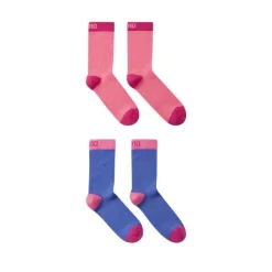 Chaussettes enfant en laine mérinos Parit - Reima - Soft Coral