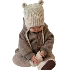 Chaussons bébé tricoté Yuma - Barts - Cream
