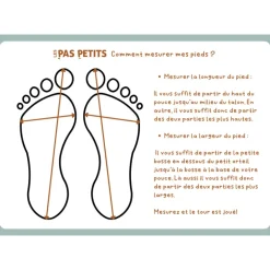 Chaussons souples enfant - Les Pas Petits - Les Petites Cherry
