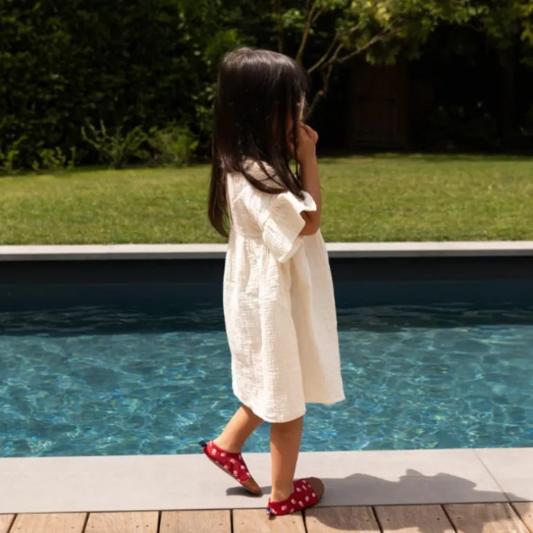 Chaussons souples enfant - Les Pas Petits - Les Petits Coquelicots
